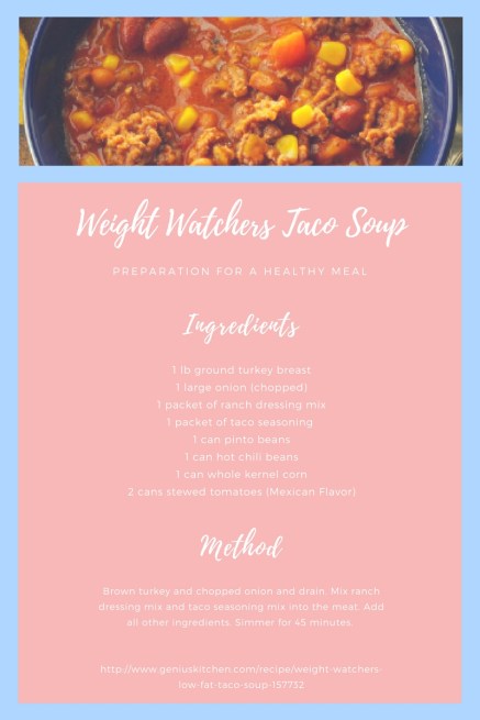 Blue Fruit and Vegetable Salad Recipe Card (1)